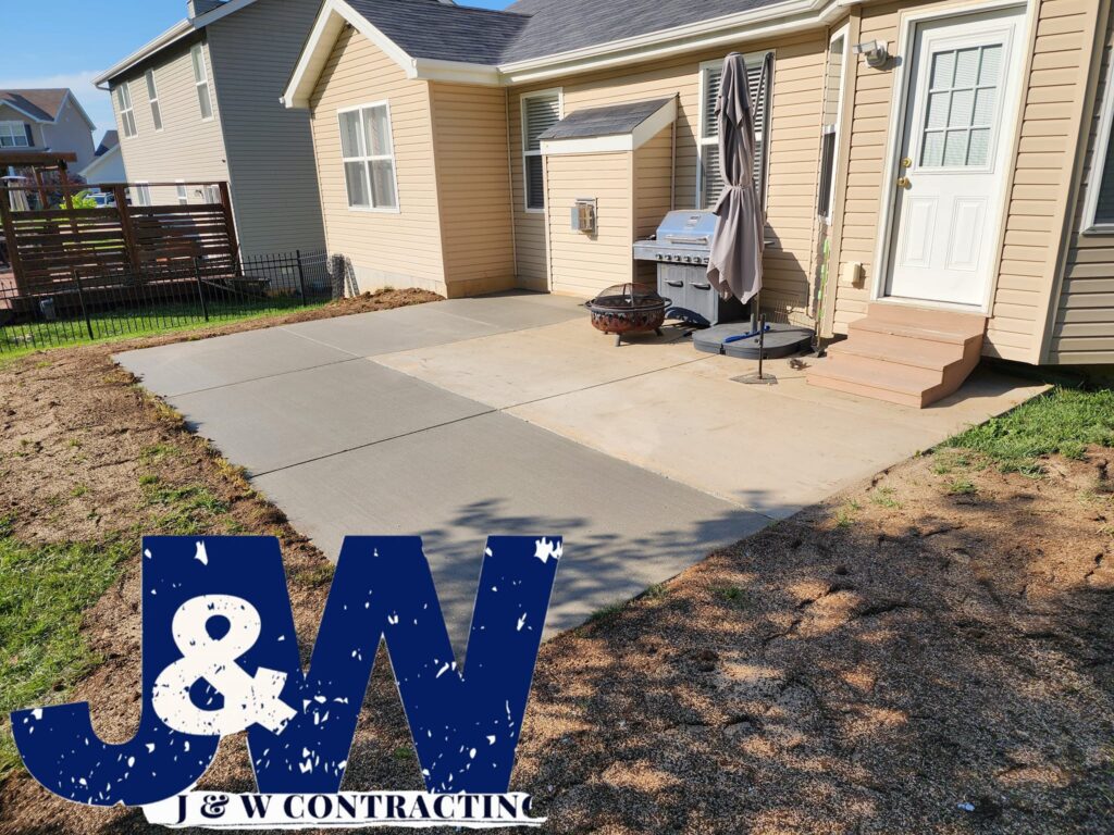 Standard Concrete Patio