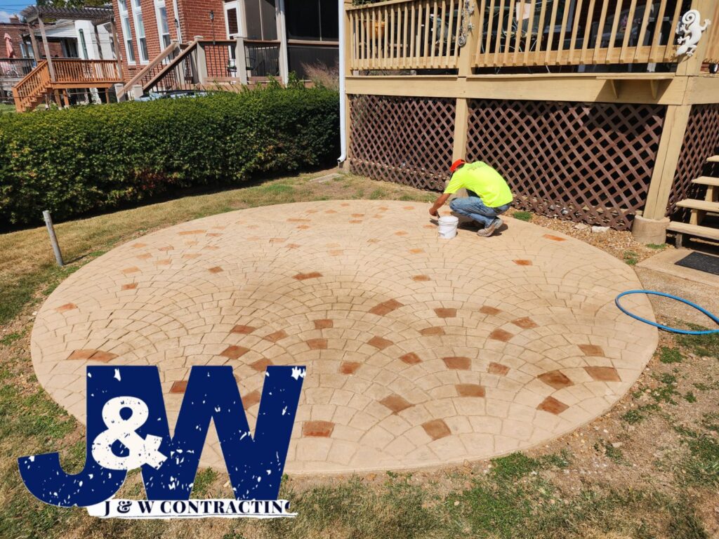 Stamped Concrete Patio