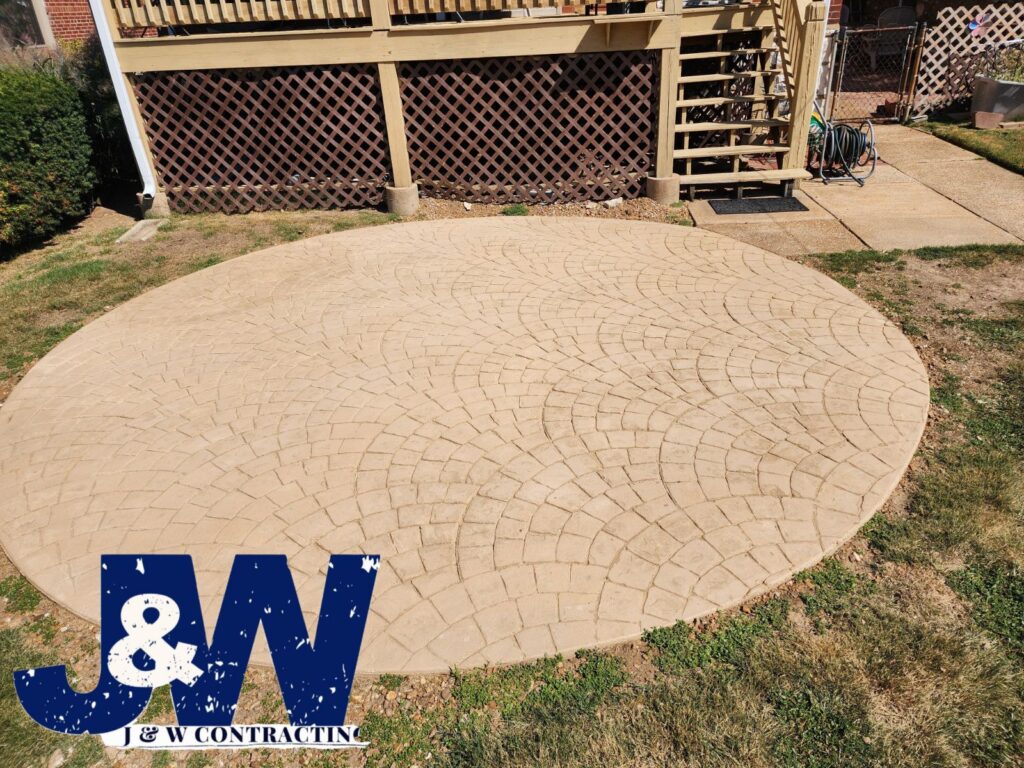 Stamped Concrete Patio