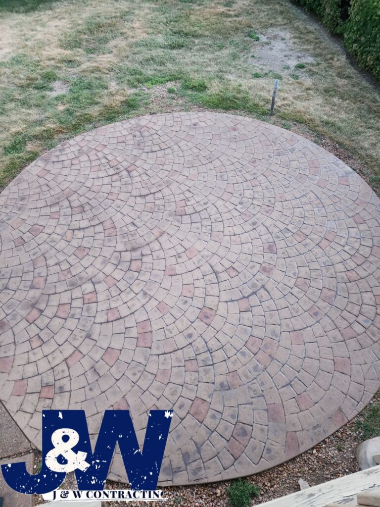 Stamped Concrete Patio