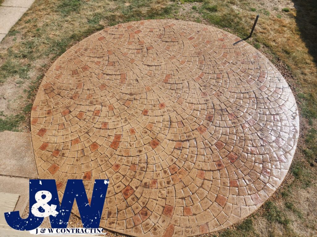 Stamped Concrete Patio