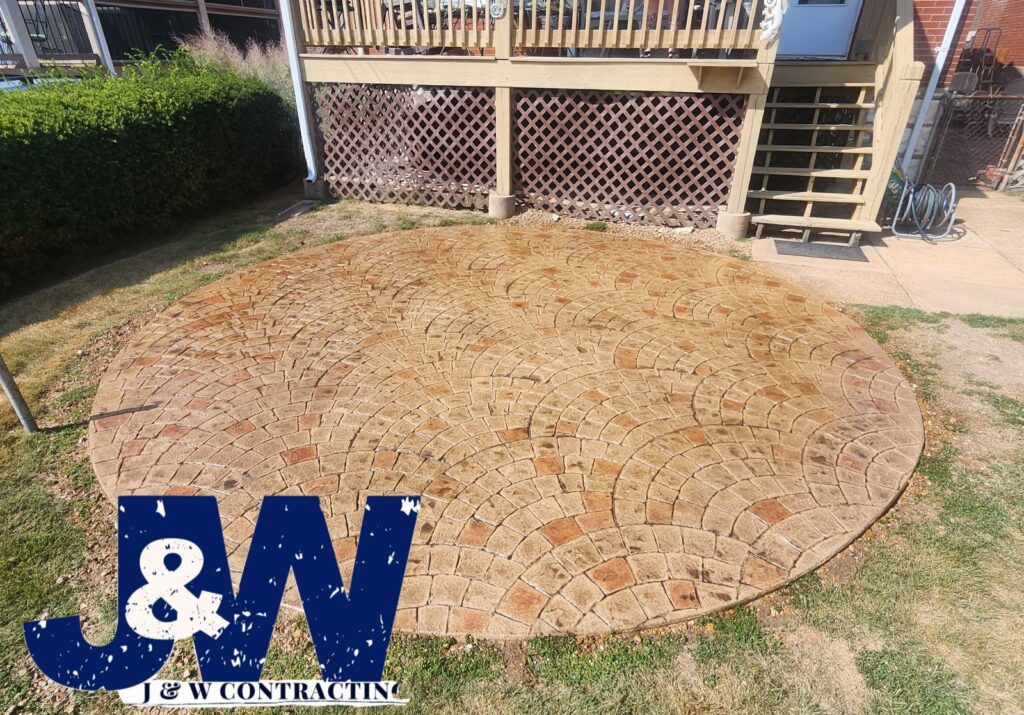 Stamped Concrete Patio